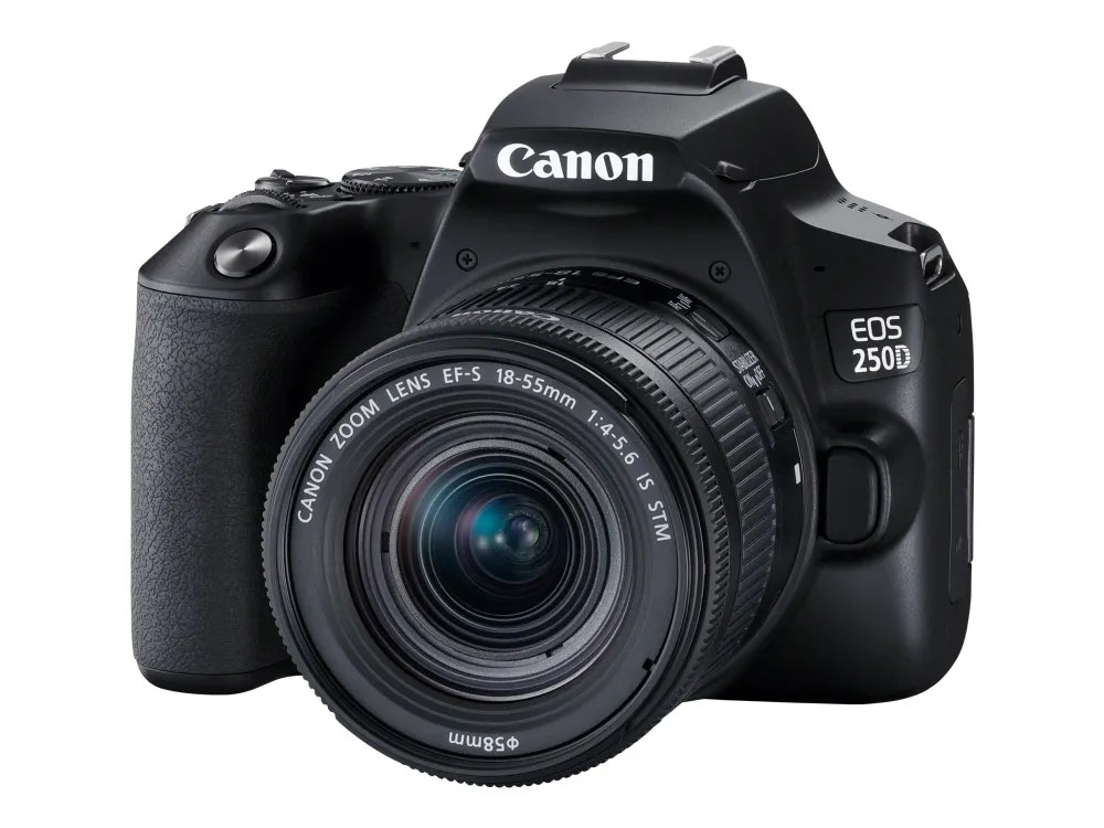 Canon EOS 250D 24.1Megapixel Digitalkamera Svart