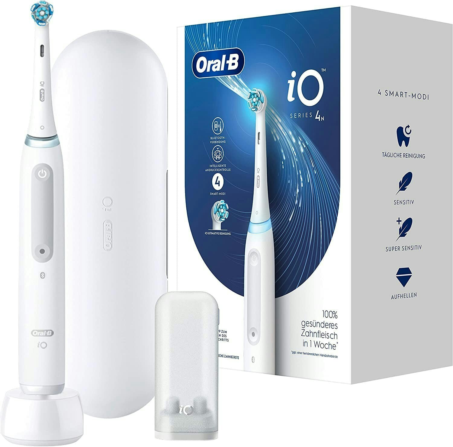 Oral-B Eltandborste iO4 Vit