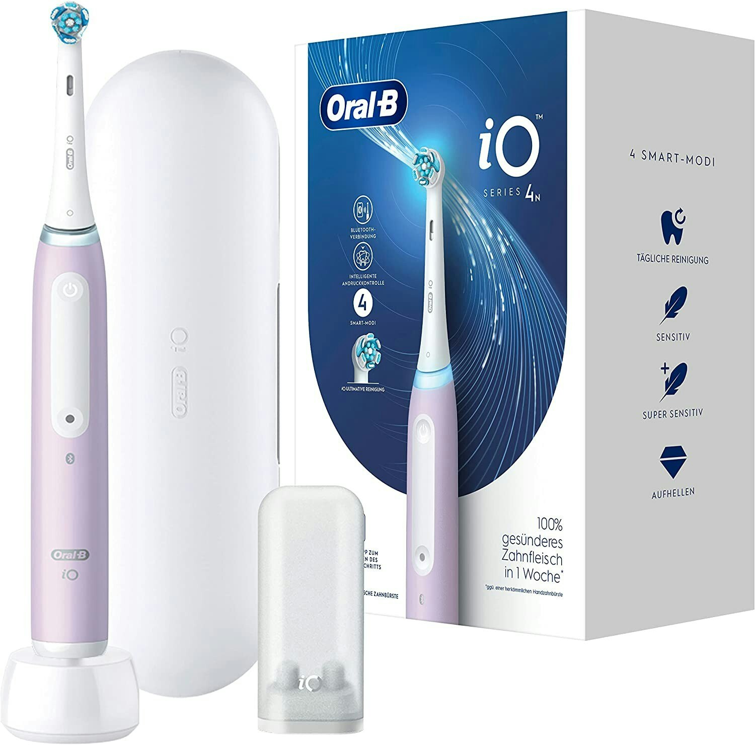 Braun Oral-B iO Series 4 Eltandborste Lavendel