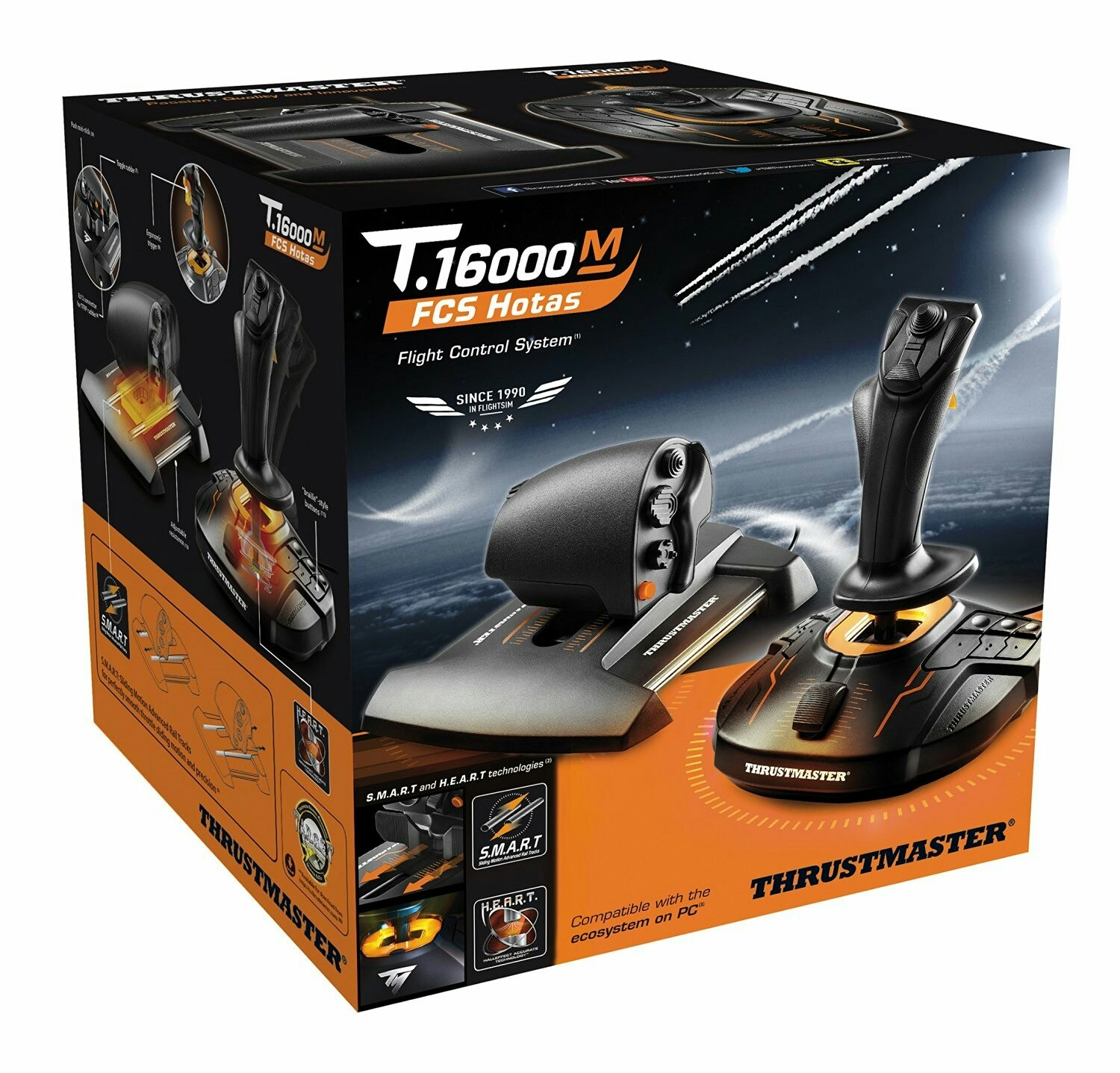 Thrustmaster T.16000M FCS Hotas, Joystick