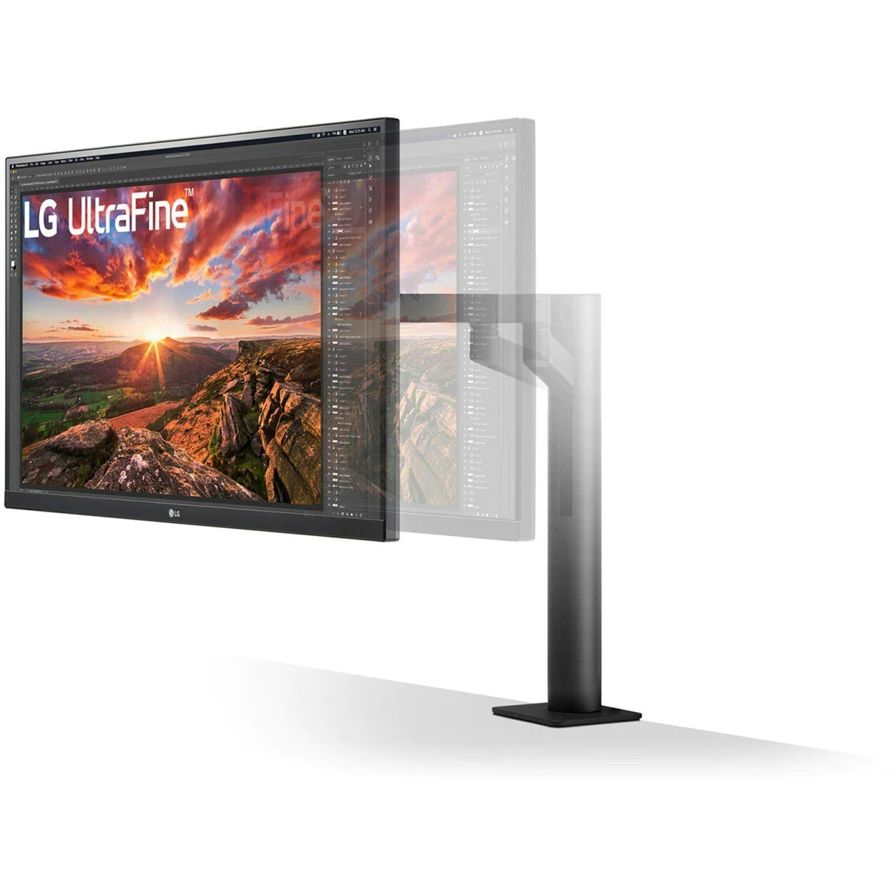 LG UltraFine 27UN880P-B, LED monitor - 27 - black, UltraHD/4K, IPS, HDMI, USB-C