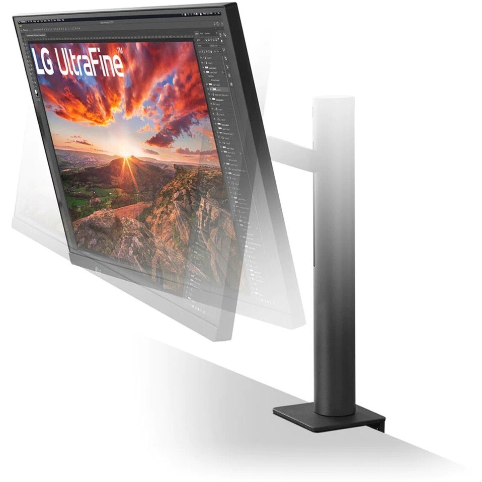 LG UltraFine 27UN880P-B, LED monitor - 27 - black, UltraHD/4K, IPS, HDMI, USB-C