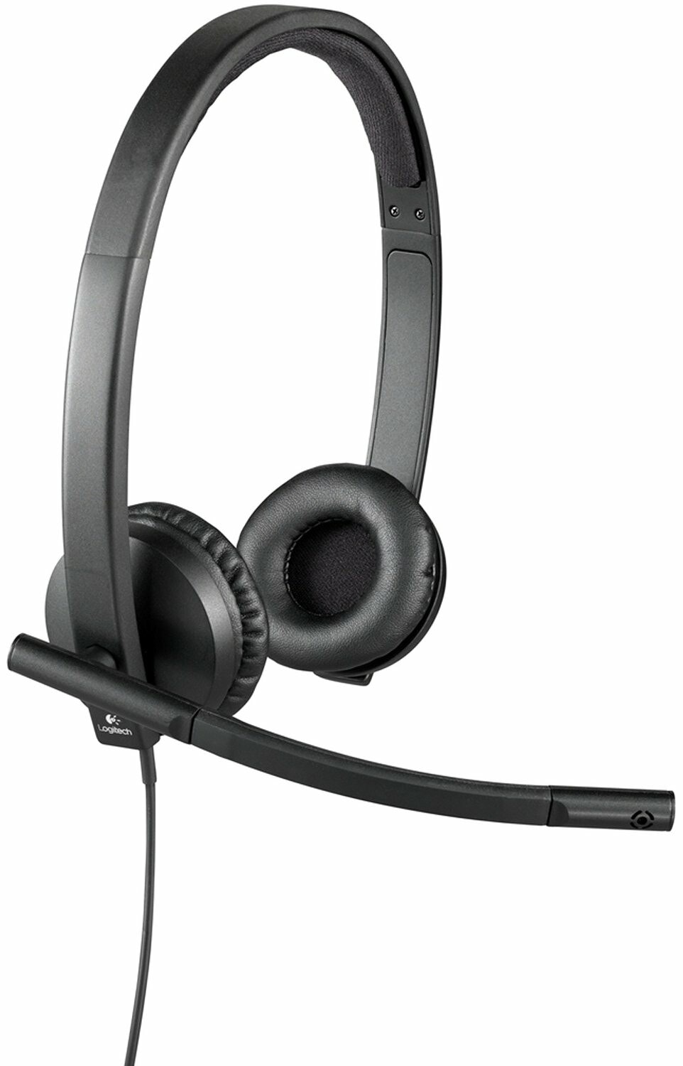 Logitech H570e Stereo Headset black