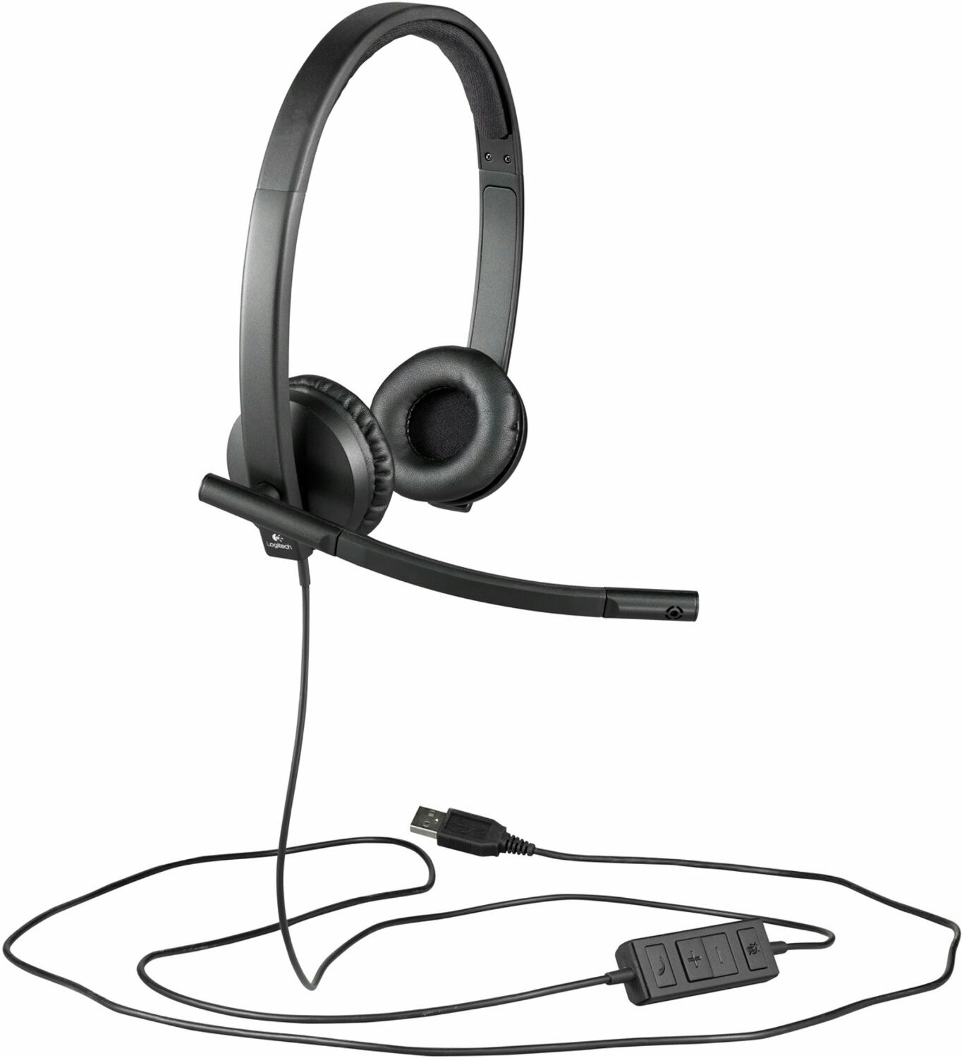 Logitech H570e Stereo Headset black