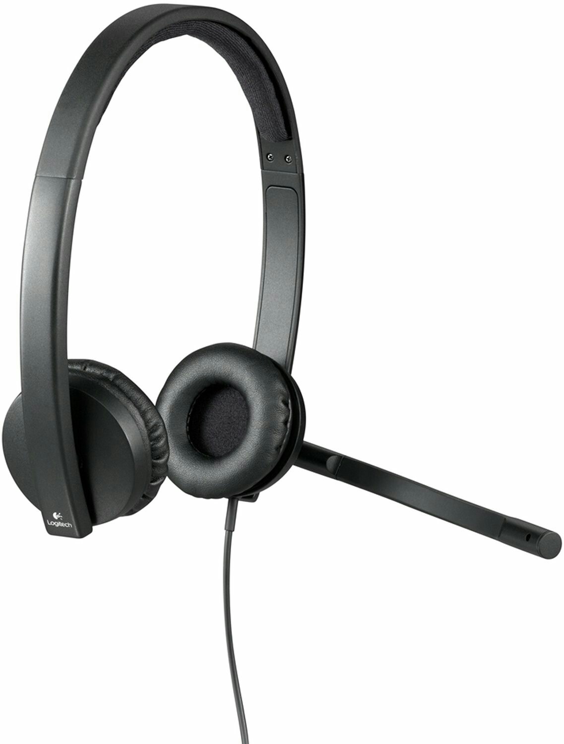 Logitech H570e Stereo Headset black