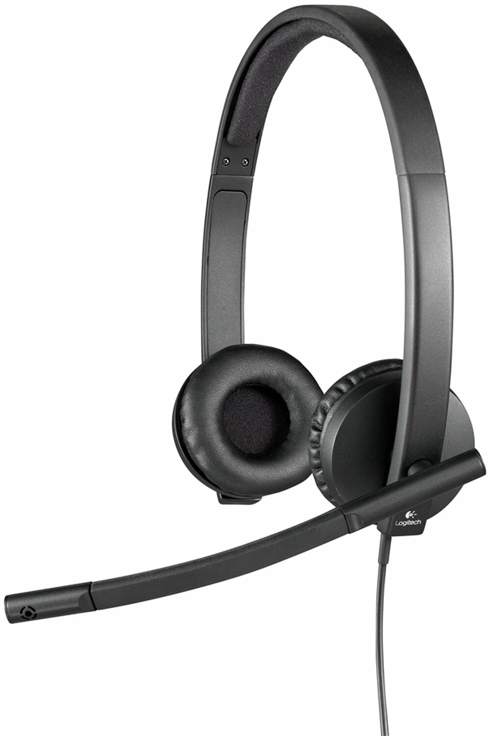 Logitech H570e Stereo Headset black