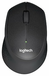 Logitech M330 Silent Plus Mouse - black - noiseless