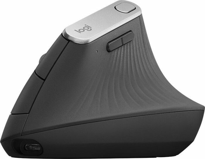 Logitech MX Vertical Wireless Mus Svart