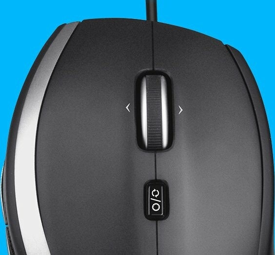 Logitech Advanced Corded M500s Mouse