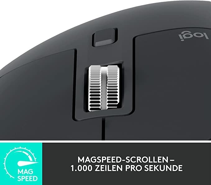 Logitech MX Master 3S mouse Grafit