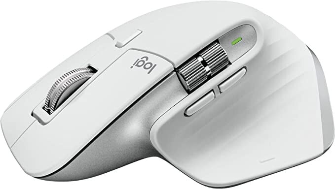 Logitech MX Master 3S mouse Light grey