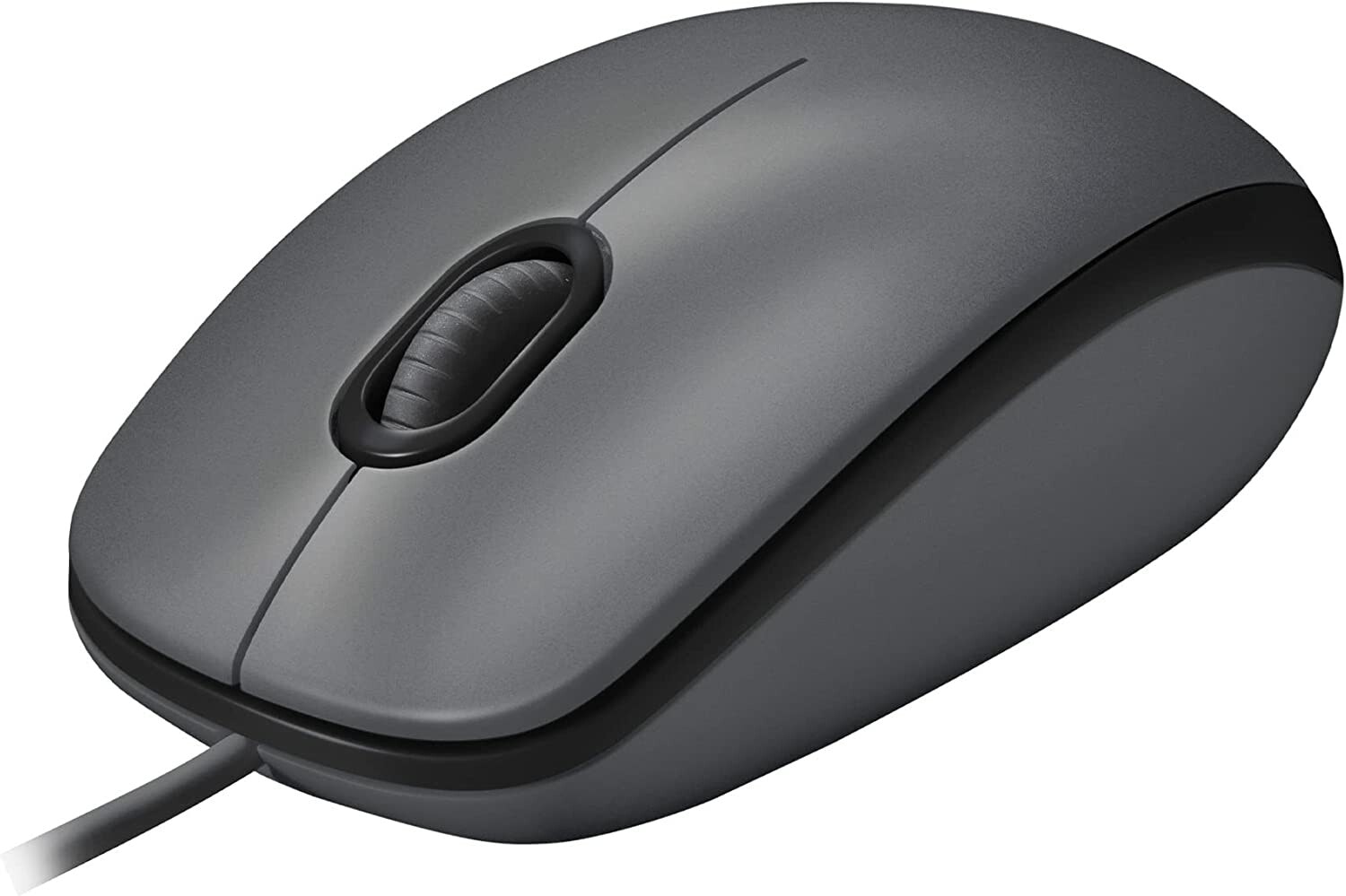 Logitech M100 Trådbunden Mus Svart
