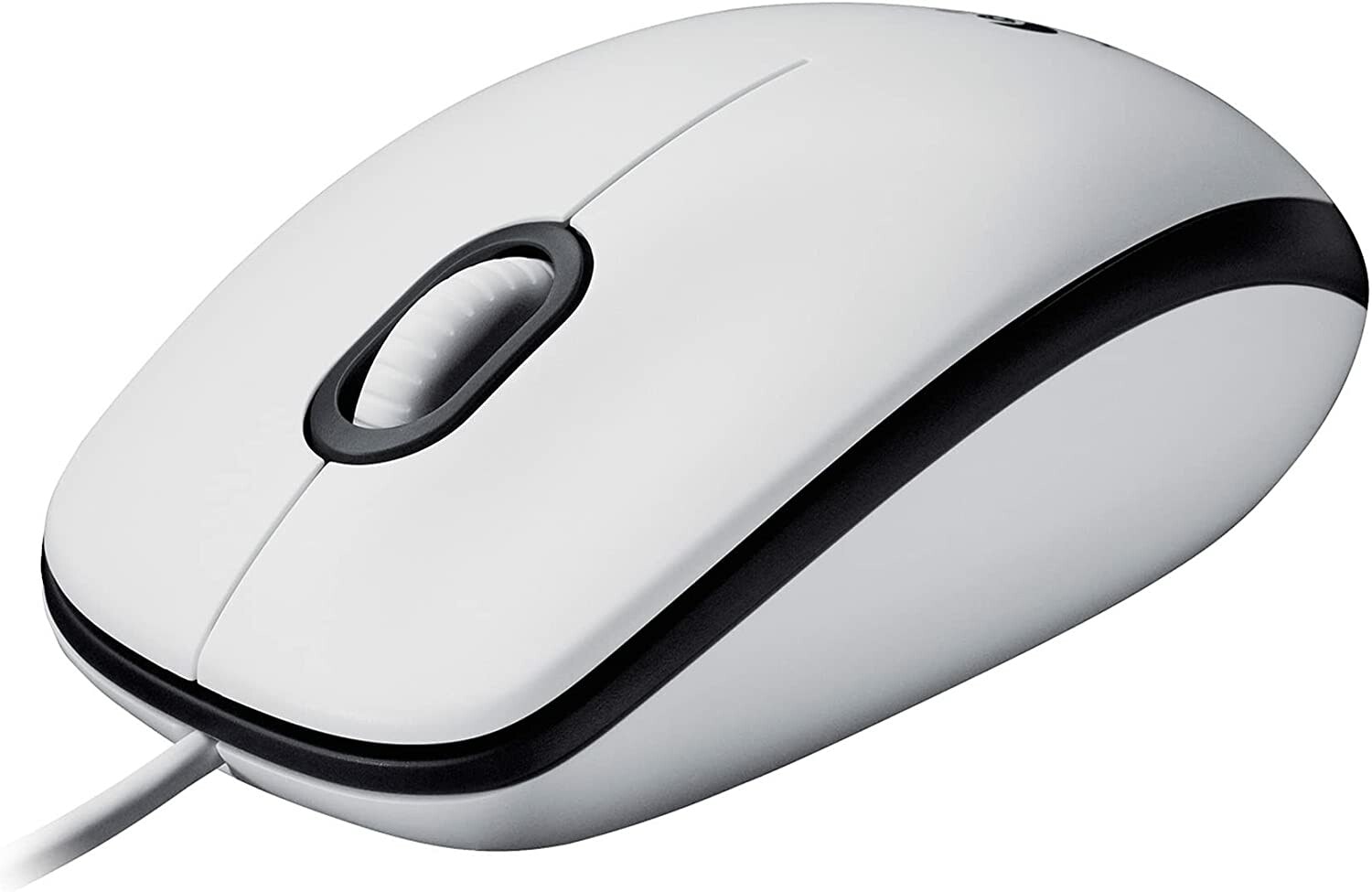 Logitech M100 Trådbunden Mus Vit