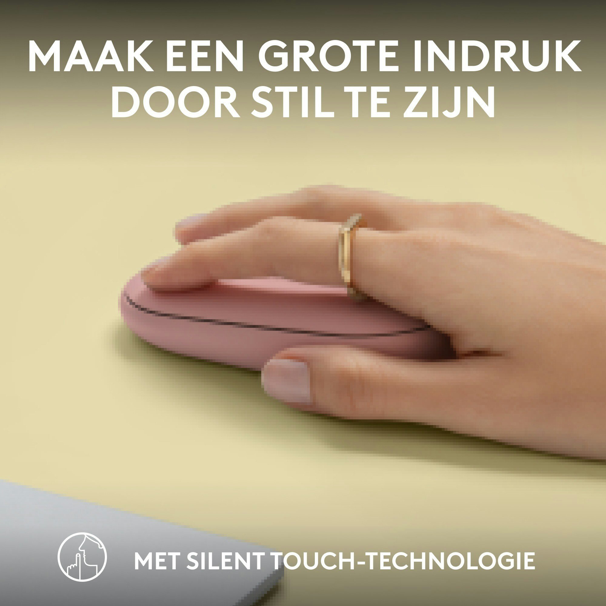 Logitech Pebble Mouse 2 M350s Pink