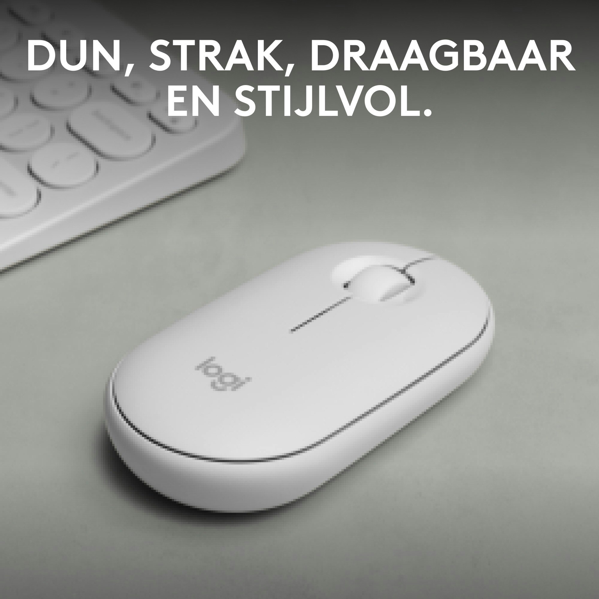 Logitech Pebble Mouse 2 M350s Vit