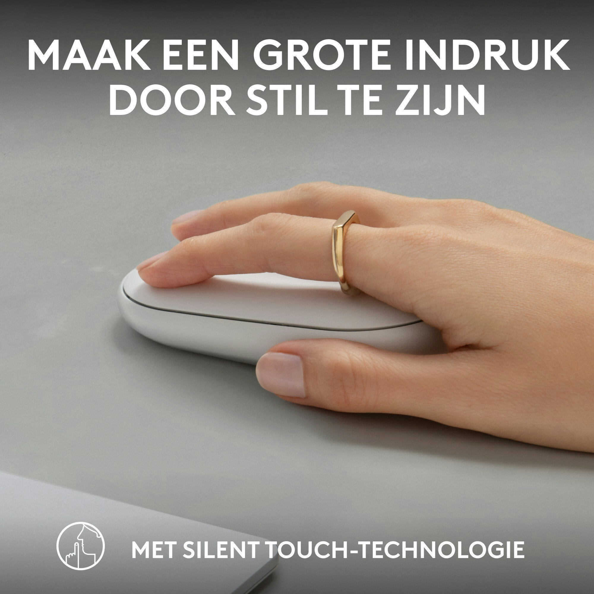 Logitech Pebble Mouse 2 M350s Vit