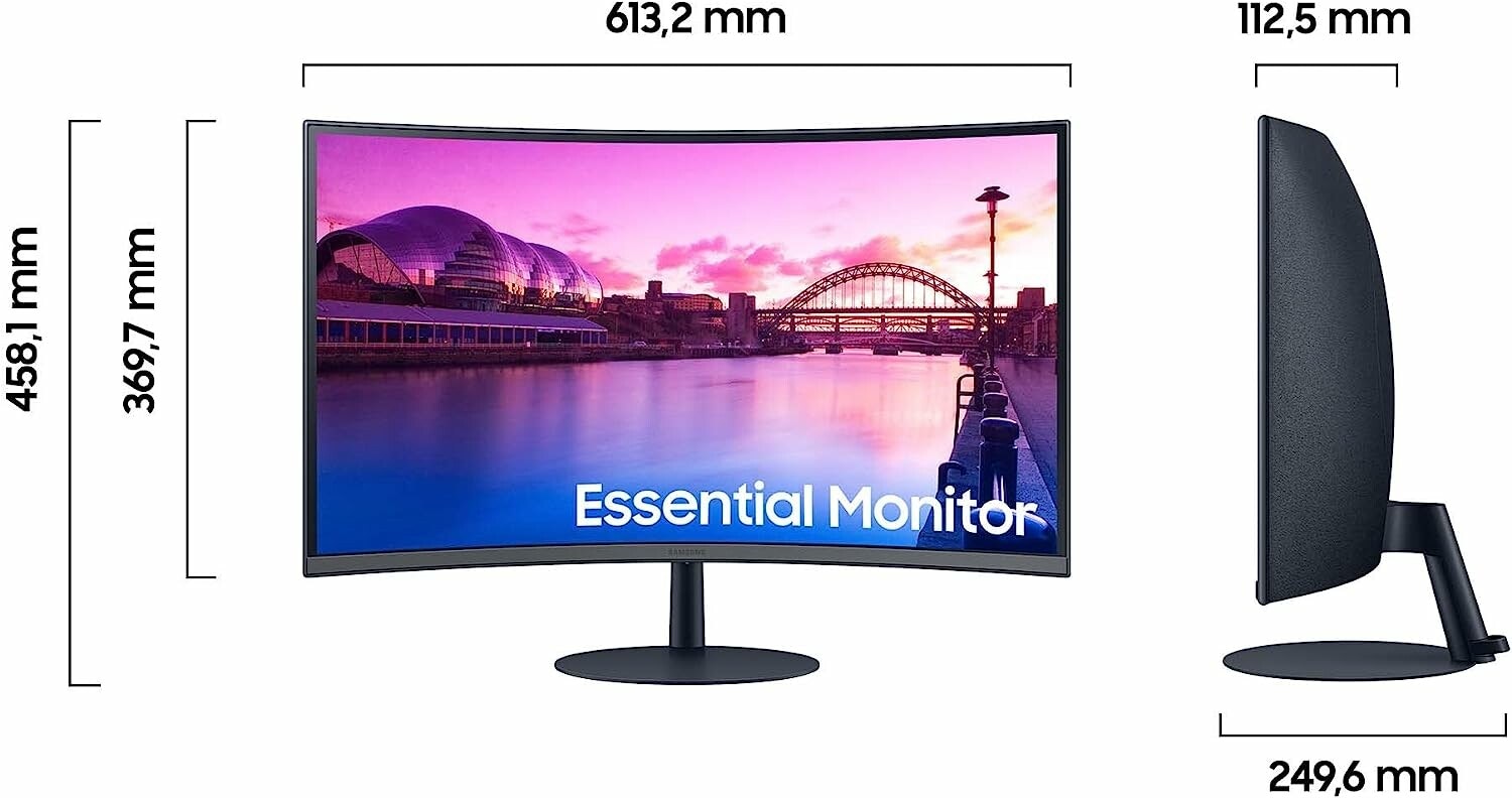 Samsung S27C390EAU 27" 1920 x 1080 (Full HD) Välvd Gamingskärm