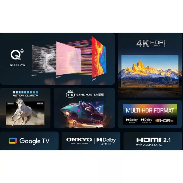 TCL 55C655 55" QLED 4K Google TV