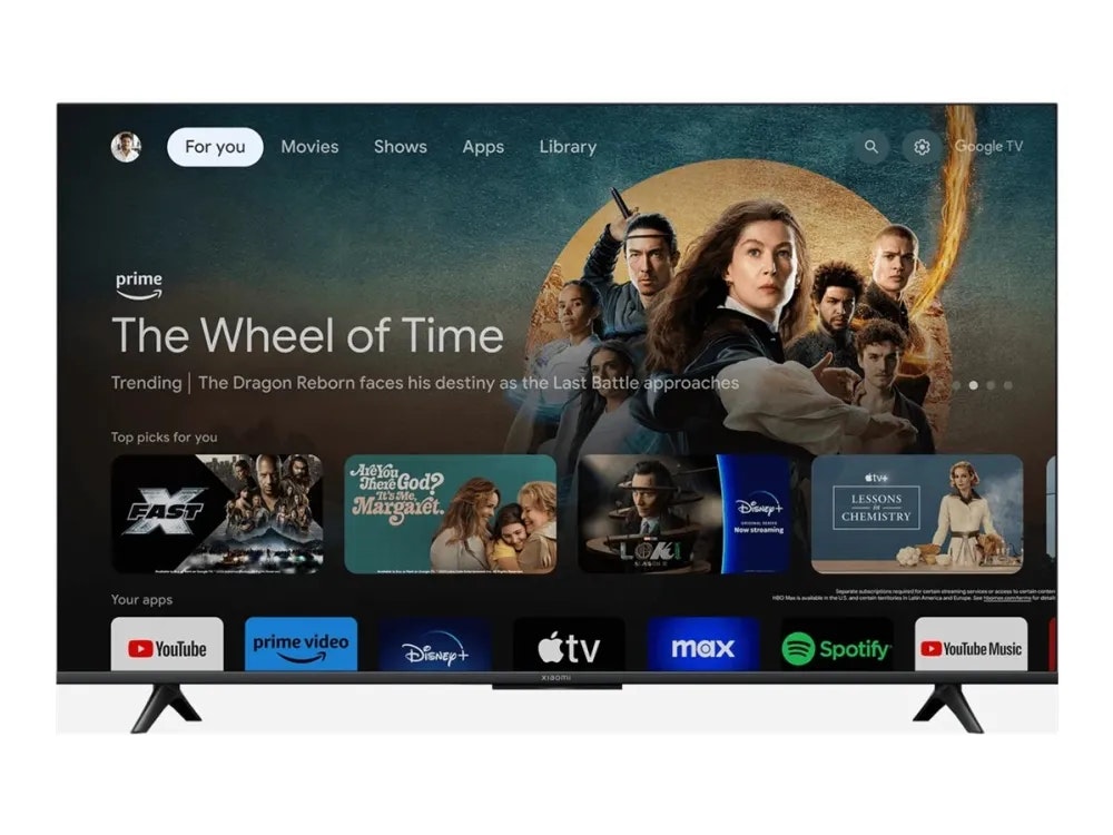 Xiaomi Mi TV A ELA5493EU 43" 2025 4K UHD LED Google TV