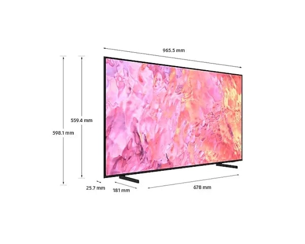 Samsung QE43Q60C 43" Class 4K QLED HDR Smart TV