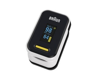 Braun Pulse Oximeter YK-81CEU Fingeravtryckssensor Blodsyremätare