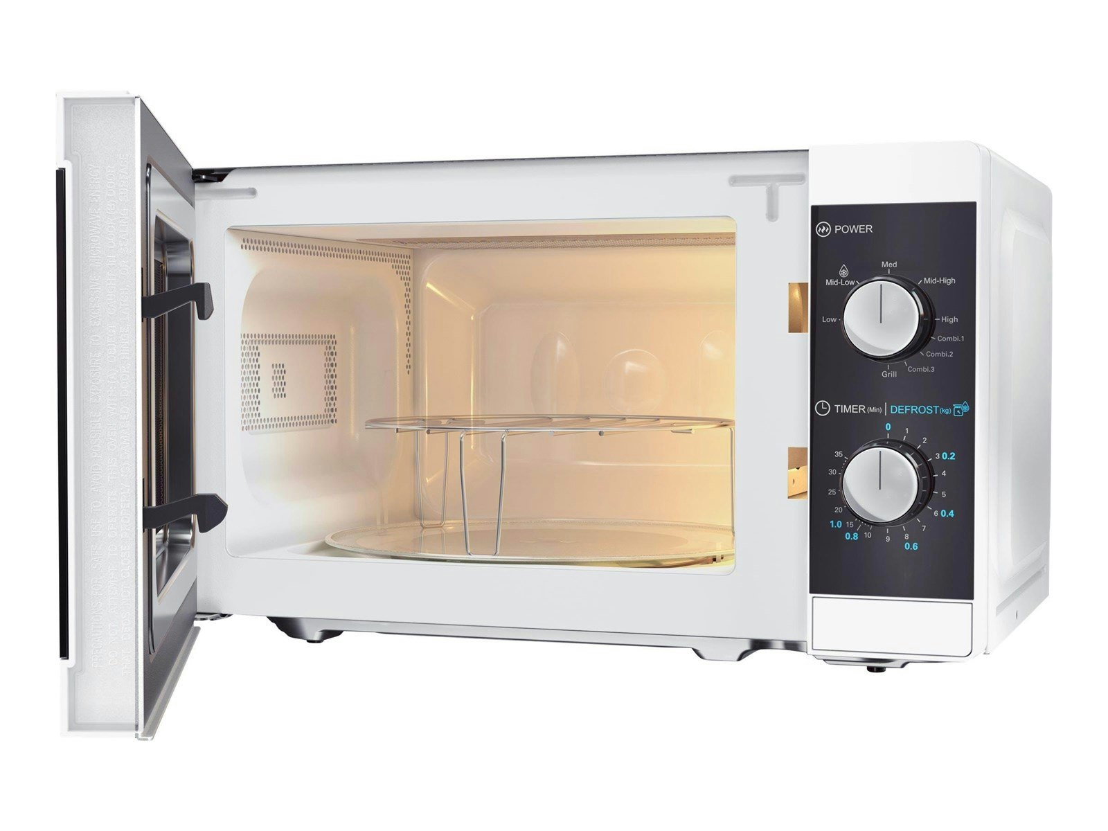 Sharp YC-MG01E-W Mikrovågsugn med grill Fristående Vit