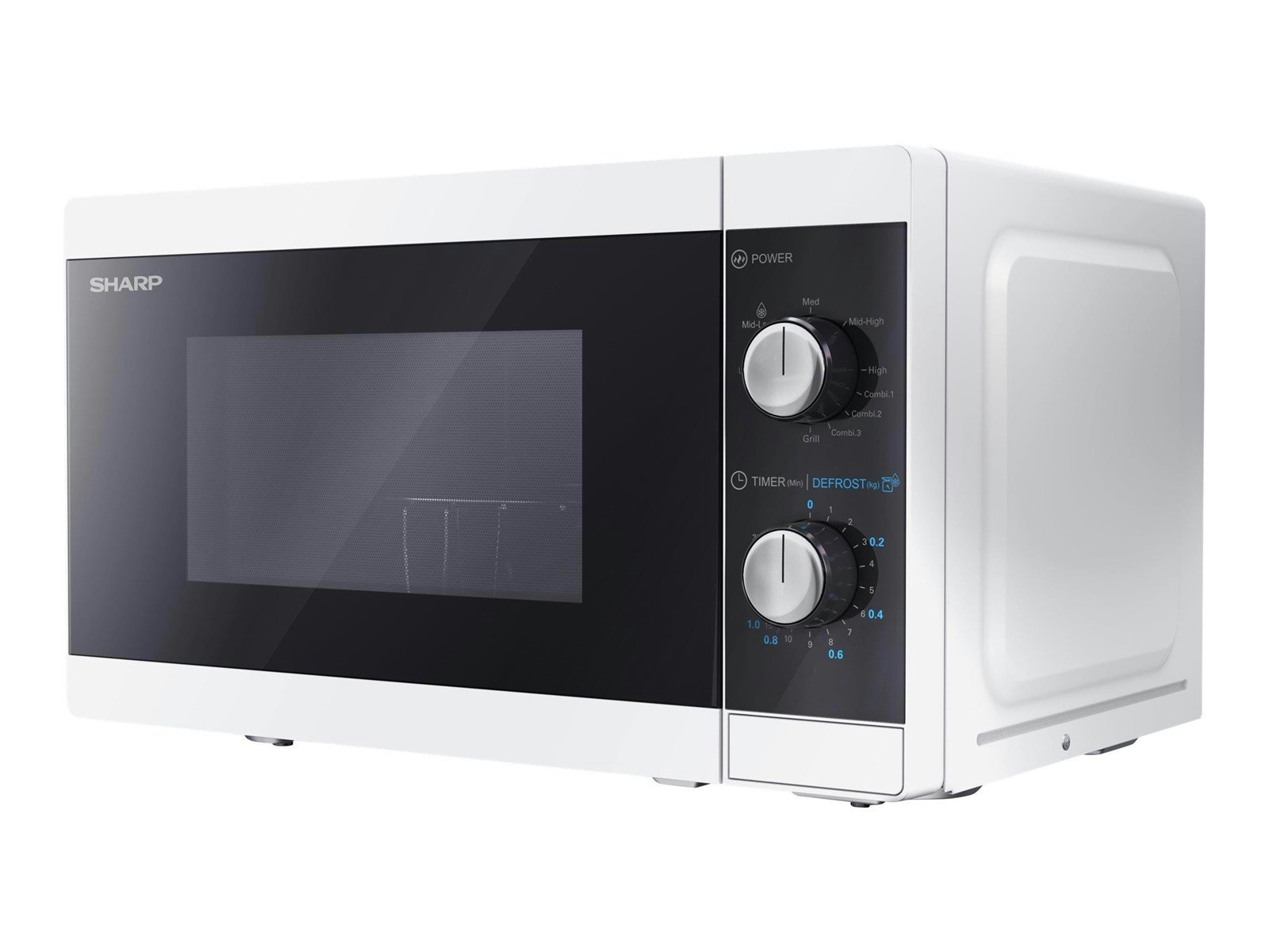 Sharp YC-MG01E-W Mikrovågsugn med grill Fristående Vit