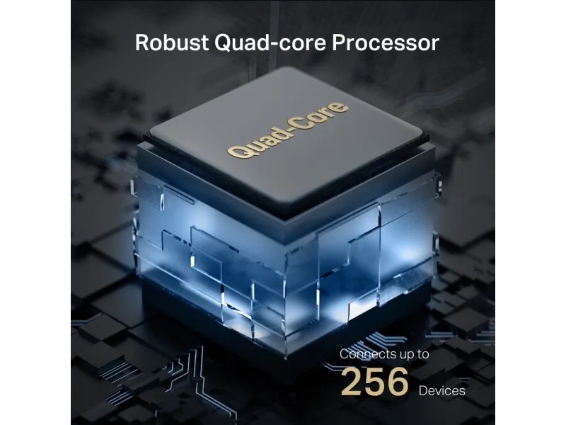 Mercusys MR90X trådlös router Gigabit Ethernet Dual-band (2,4 GHz / 5 GHz) Svart