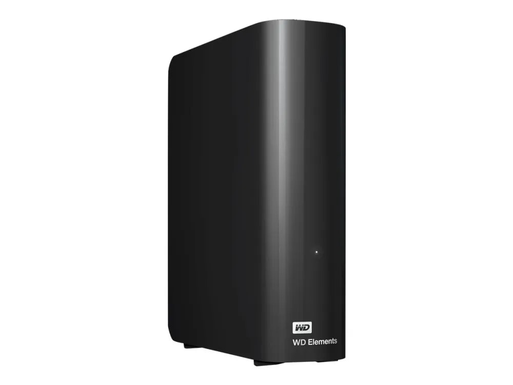 WD Elements Desktop 20 TB, External Hard Drive (Black, Micro-USB-B 3.2 Gen 1 (5 Gbit/s))