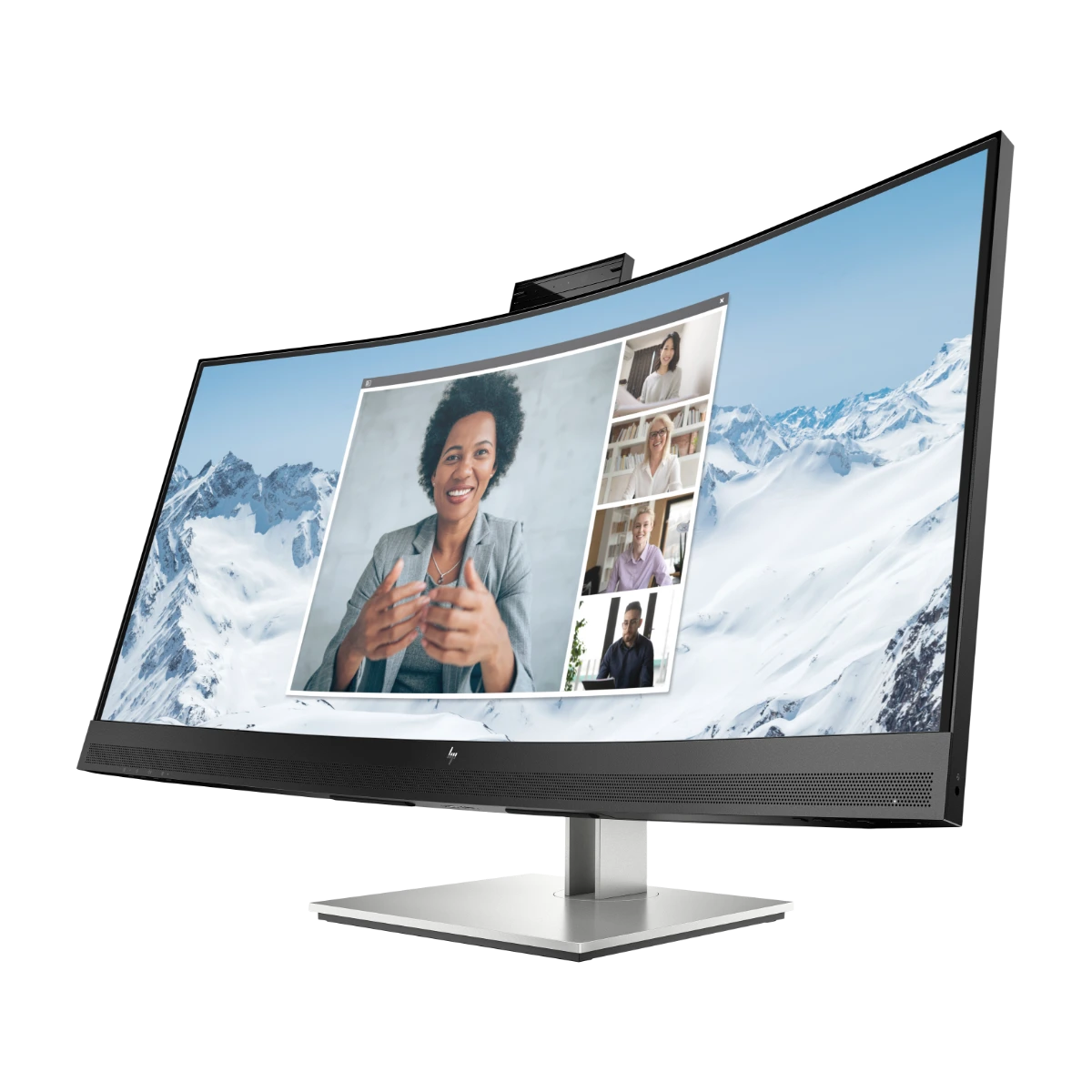 HP E34m G4 WQHD 34” välvd konferensbildskärm