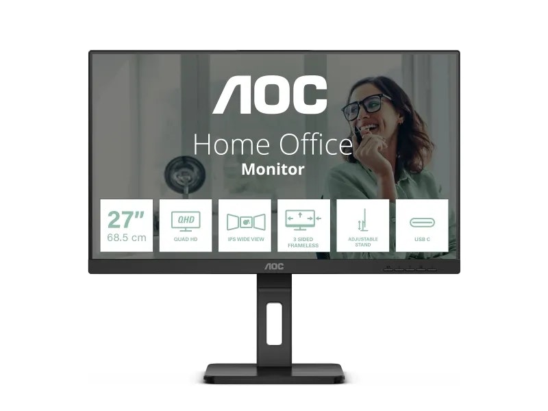 AOC Pro-line Q27P3CV 27" 2560 x 1440 (2K) HDMI DisplayPort USB-C