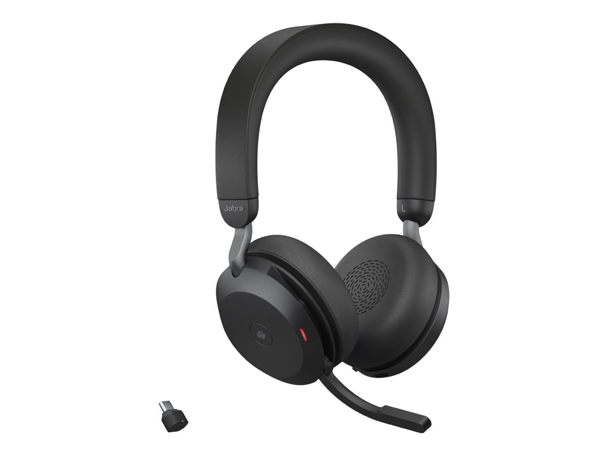 Jabra Evolve2 75 Link380c MS stereoheadset Svart