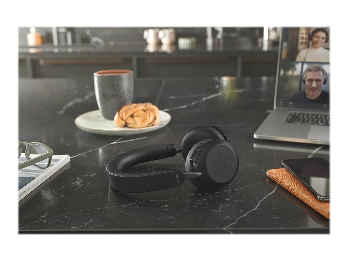 Jabra Evolve2 75 Link380c MS stereoheadset Svart
