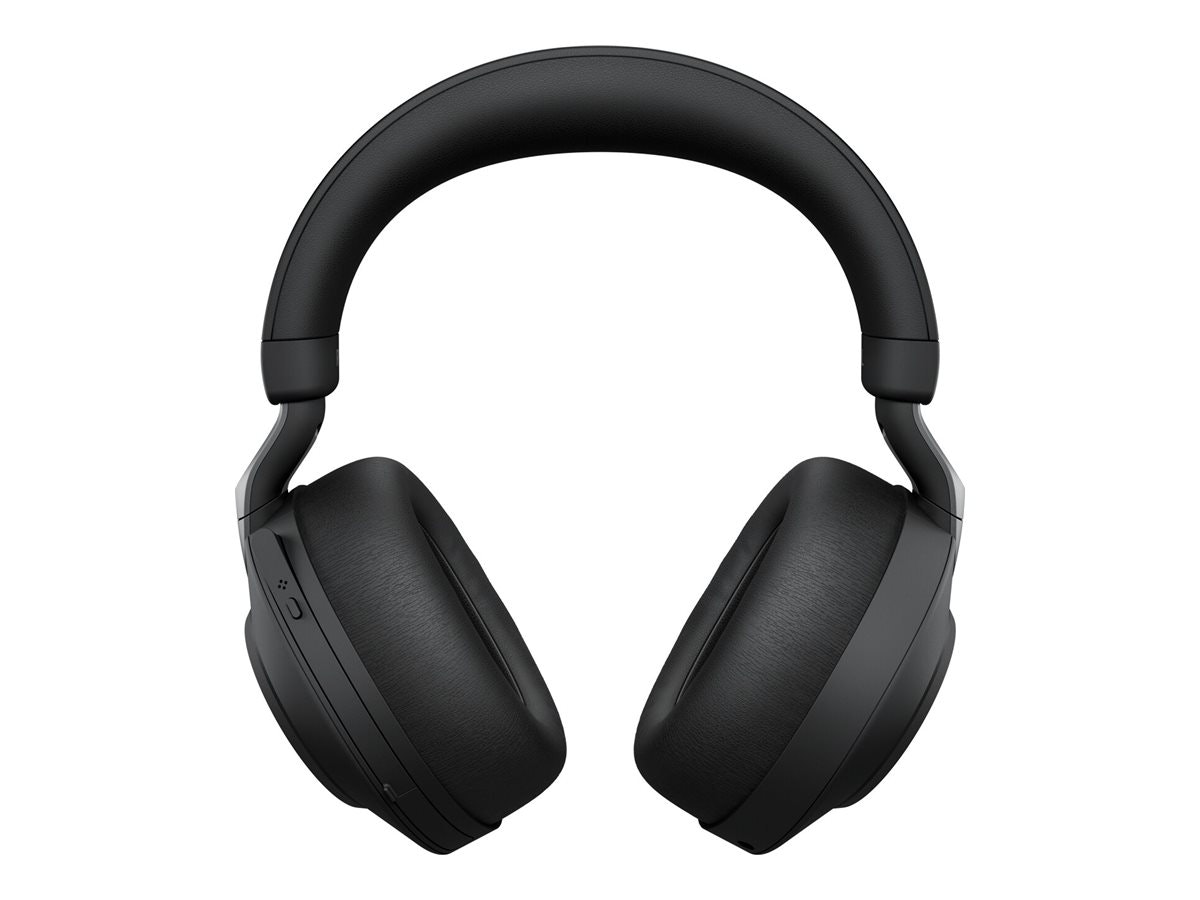 Jabra Evolve2 85 L380a MS Stereo headset med laddningställ Svart