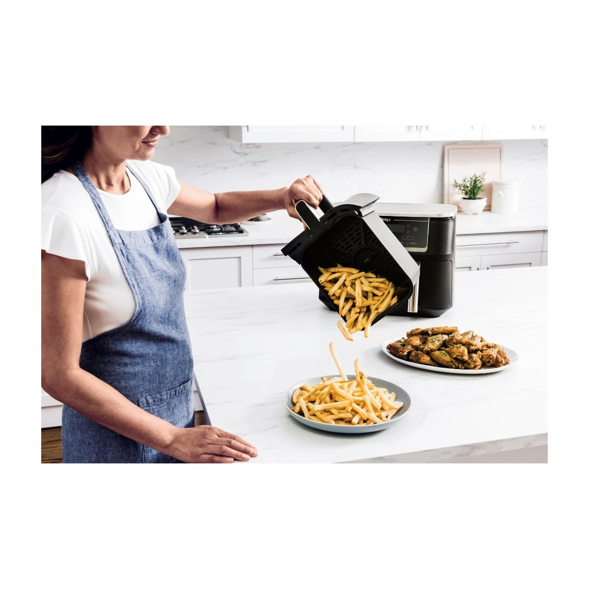 Ninja Foodi Max Dual Zone AF451EU Airfryer Svart