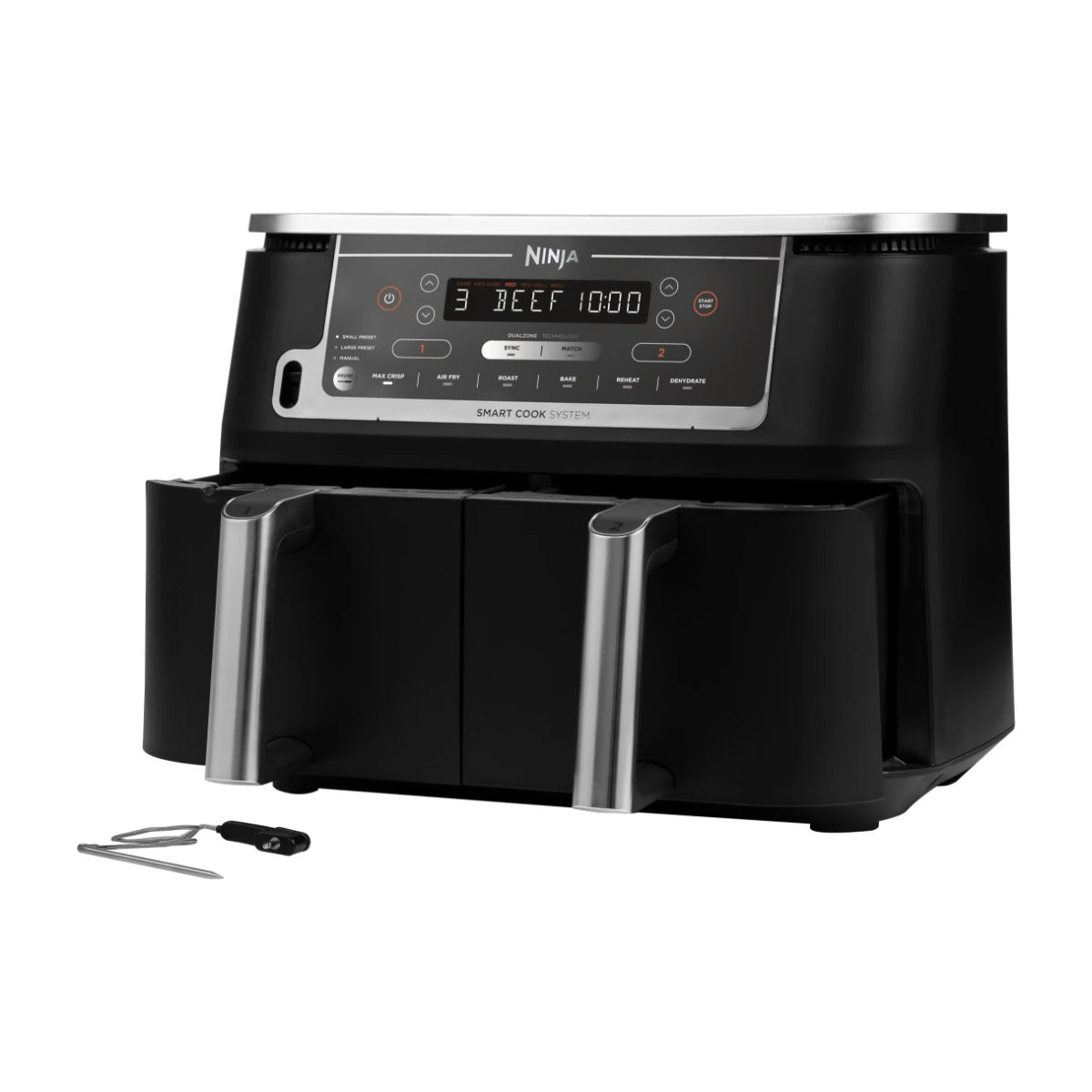 Ninja Foodi Max Dual Zone AF451EU Airfryer Svart