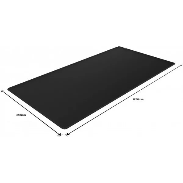 HyperX Pulsefire Mat spelmusmatta Svart storlek 2XL