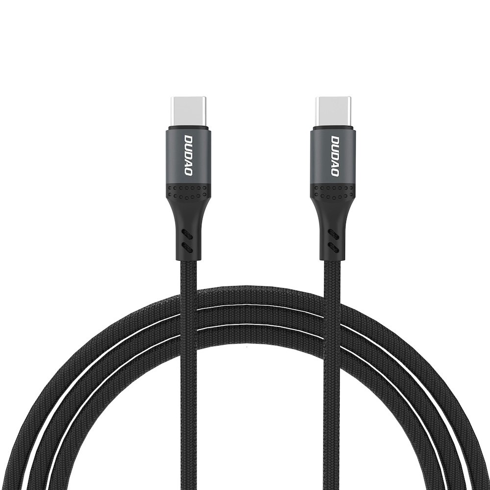 Dudao L3CC Flätad USB-C-Kabel 60W 2m Svart