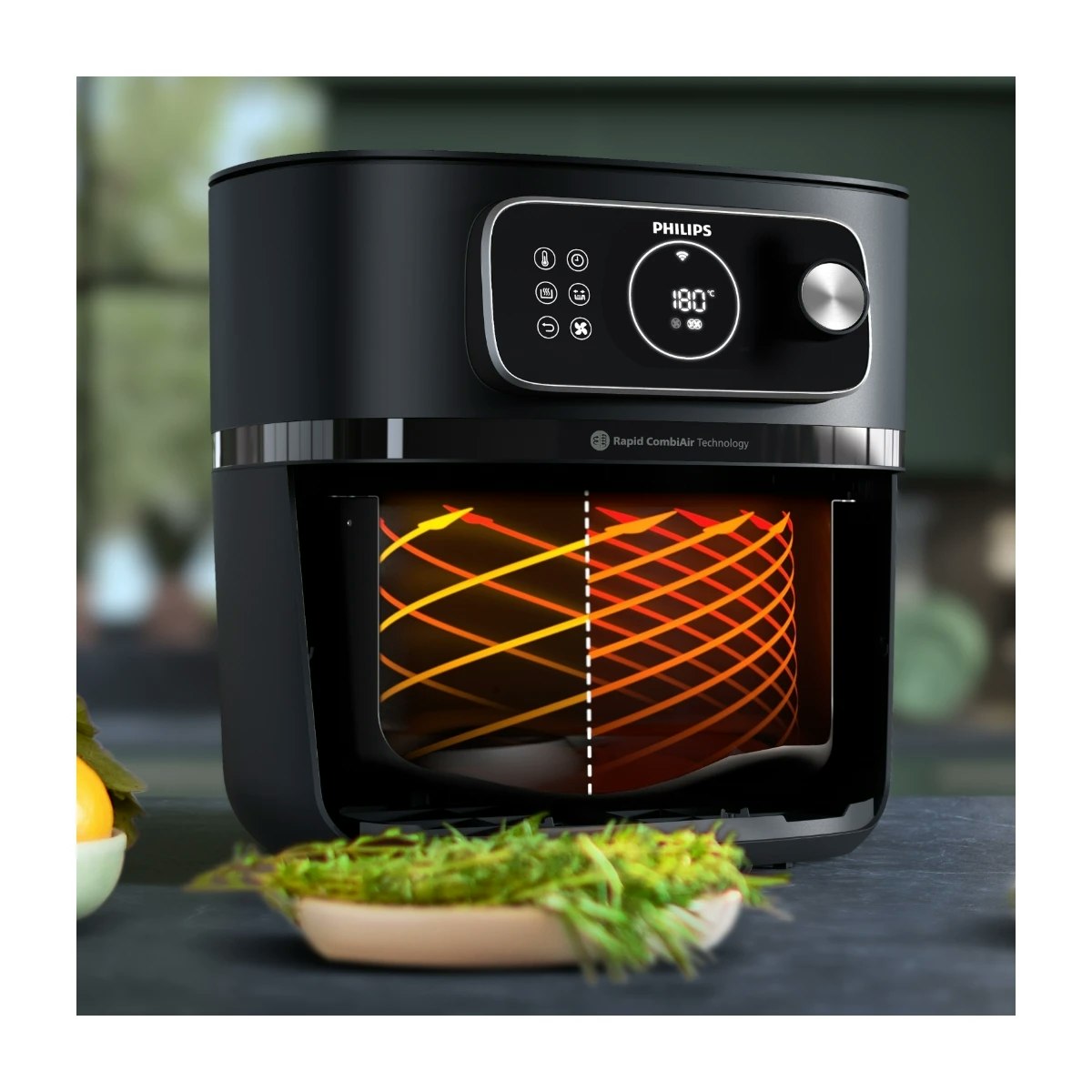 Philips HD9876/90 Combi XXL Connected Airfryer Svart