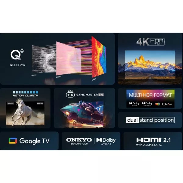 TCL 65C655 QLED 65'' 4K Ultra HD Smart TV