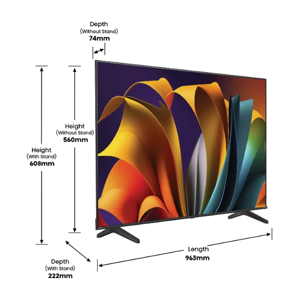 Hisense 43" 4K Ultra HD LED TV