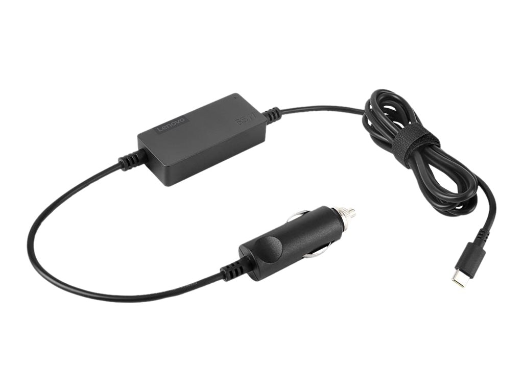 Lenovo 65W USB-C DC Travel Adapter Strömadapter för bil DC