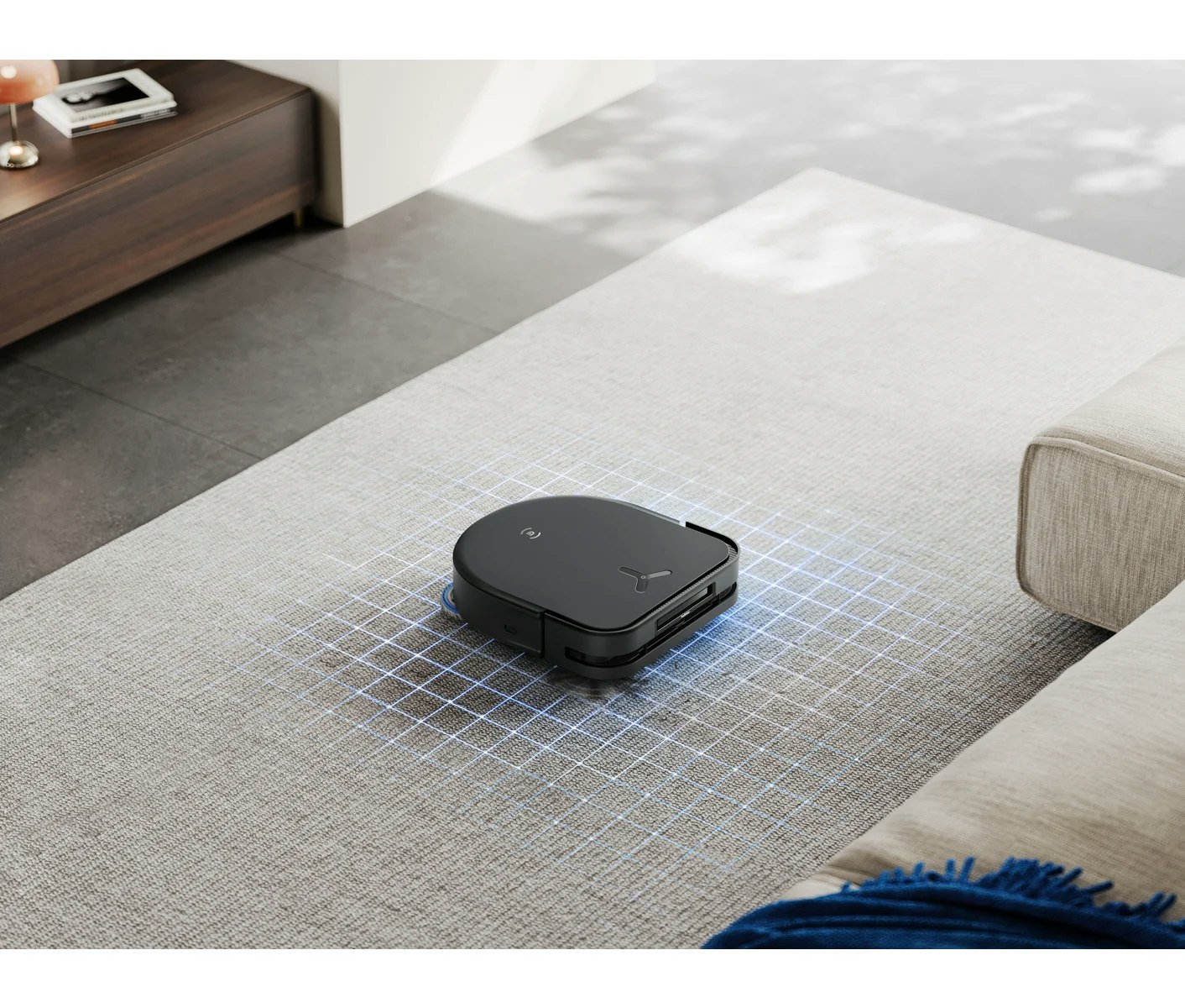 Ecovacs Deebot X5 OMNI robotdammsugare Svart