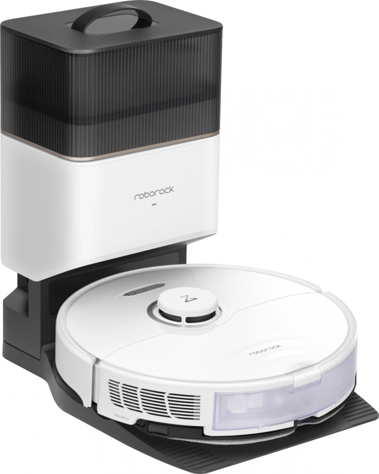 Roborock S8+ robotdammsugare inkl tömningsstation Vit