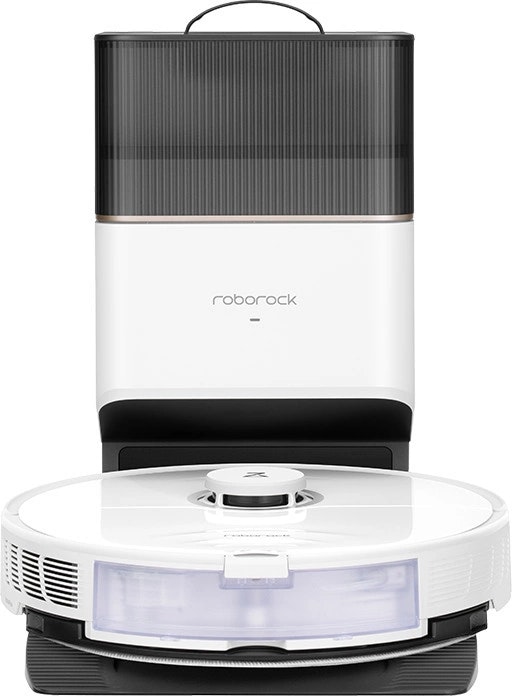 Roborock S8+ robotdammsugare inkl tömningsstation Vit
