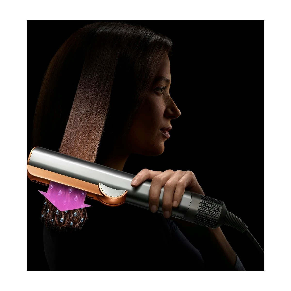 Dyson Airstrait™ plattång nickel/koppar