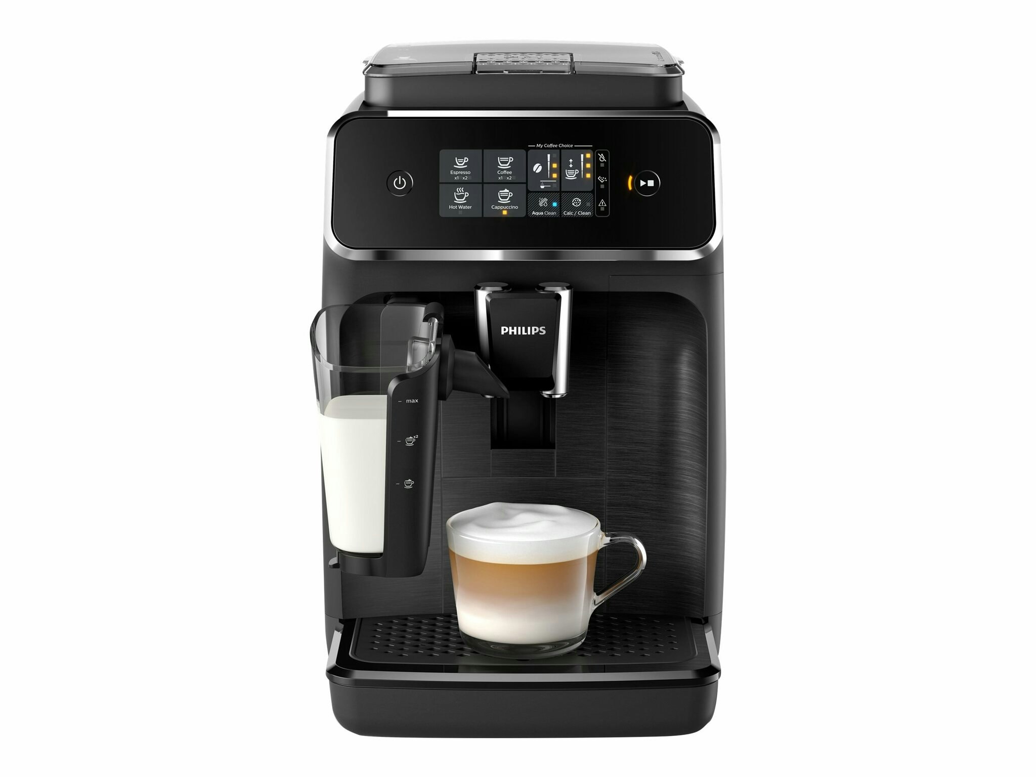 Philips 2300 LatteGo EP2330/10 Helautomatisk Kaffemaskin Svart