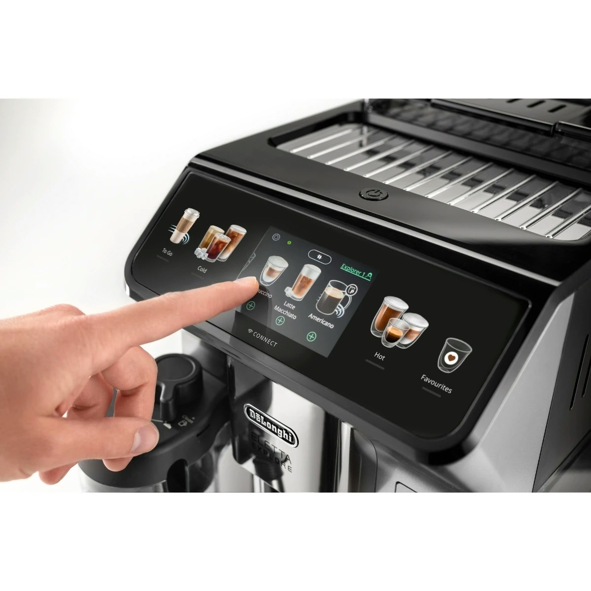 DeLonghi Eletta Explore Helautomatisk Kaffemaskin ECAM450.65.G