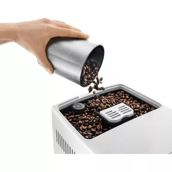 De’Longhi Dinamica ECAM350.35.W Espressomaskin med inbyggd kvarn