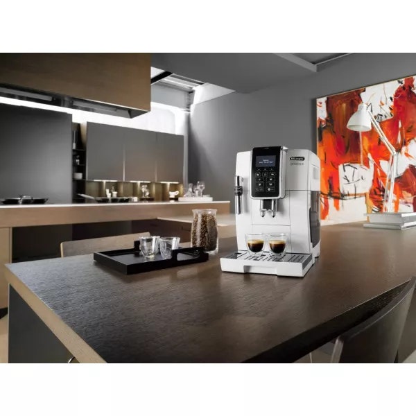 De’Longhi Dinamica ECAM350.35.W Espressomaskin med inbyggd kvarn